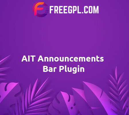 AIT Announcements Bar WordPress Plugin 3.0.2 Free Download