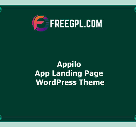 Appilo v5.5 – App Landing Page WordPress Theme Free Download