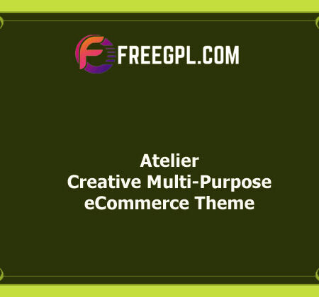 Atelier v2.7.11 – Creative Multi-Purpose eCommerce Theme Free Download