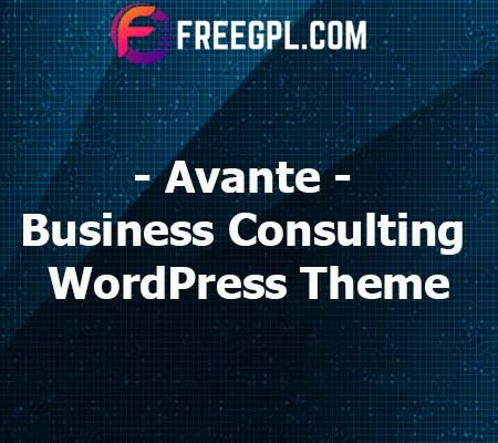 Avante v2.3 – Business Consulting WordPress Theme Free Download