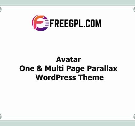 Avatar v2.2 – One & Multi Page Parallax WordPress Theme Free Download