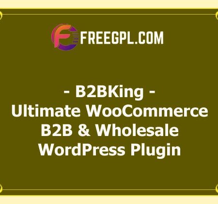 B2BKing v2.7.0 – The Ultimate WooCommerce B2B & Wholesale Plugin Free Download