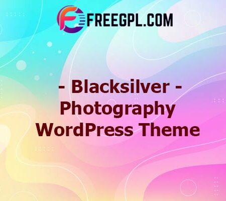 Blacksilver v8.6.3 – Photography WordPress Theme Free Download