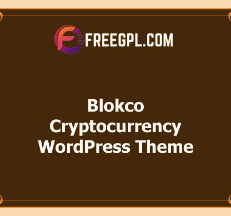 Blokco v2.0 – Cryptocurrency WordPress Theme Free Download