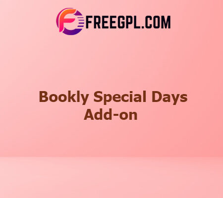 Bookly Special Days (Add-on) v4.3 Free Download