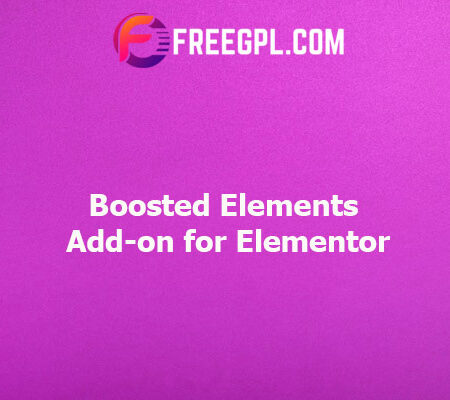 Boosted Elements v4.9 – WordPress Page Builder Add-on for Elementor Free Download