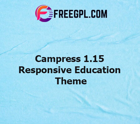 Campress v1.19 – Responsive Education WordPress Theme Free Download