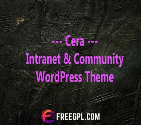 Cera v1.1.5 – Intranet & Community Theme Free Download