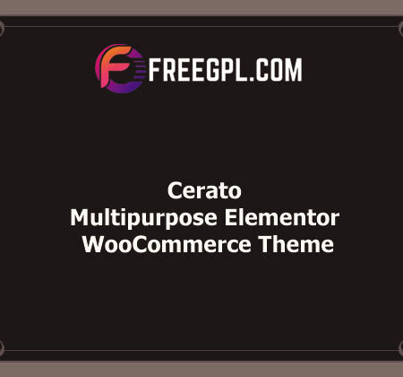 Cerato v2.2.5 – Multipurpose Elementor WooCommerce Theme Free Download