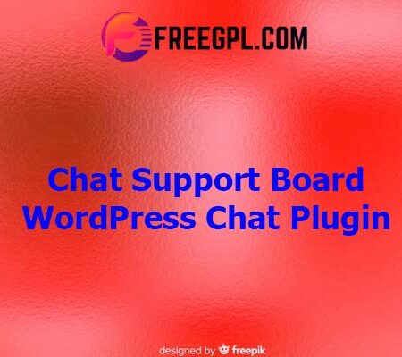 Chat Support Board v3.2.5 – WordPress Chat Plugin Free Download