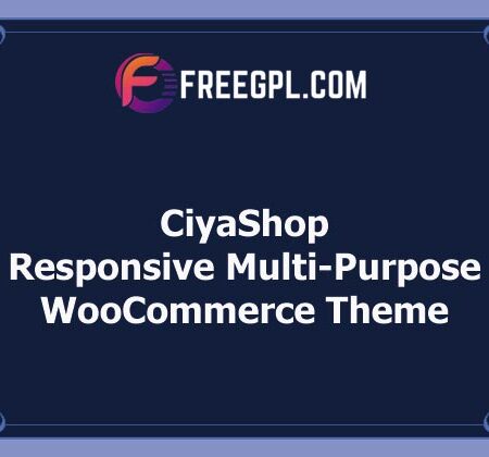 CiyaShop v3.9.1.1 – Responsive Multi-Purpose WooCommerce WordPress Theme