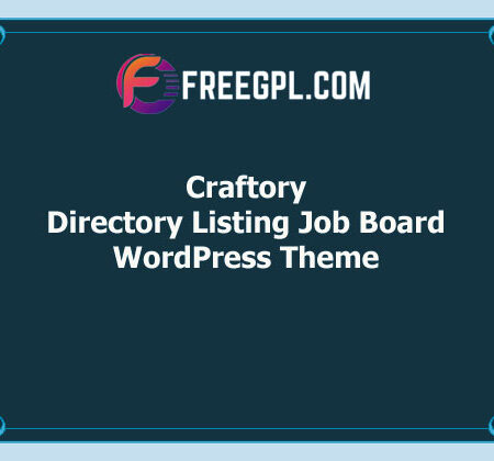 Craftory v1.3.0 – Directory Listing Job Board WordPress Theme Free Downlooad