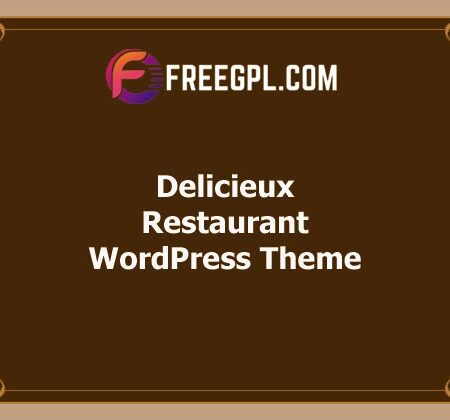 Delicieux – Restaurant WordPress Theme v1.3.1 Free Download