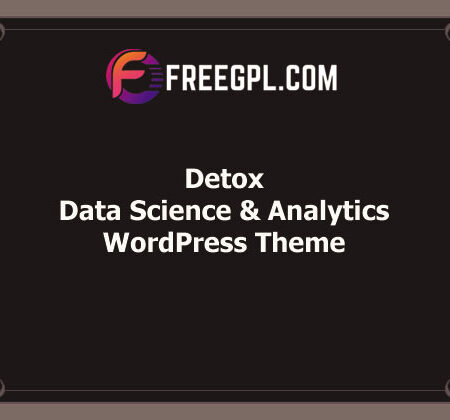 Detox v1.7 – Data Science & Analytics WordPress Theme Free Download