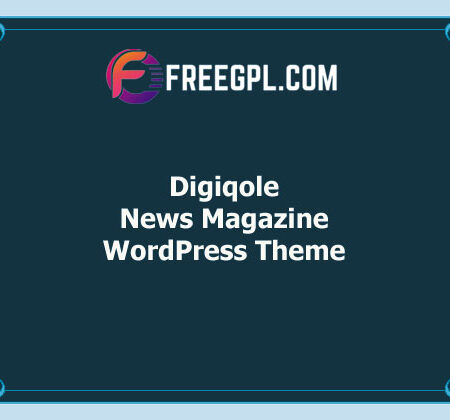 Digiqole – News Magazine WordPress Theme v1.5.2 Free Download