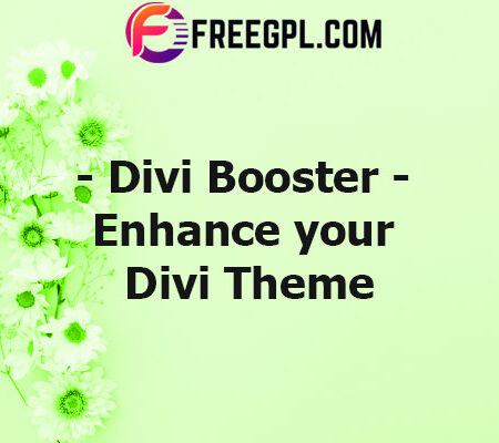 Divi Booster v3.3.8 – WordPress Plugin To Enhance Divi Theme Free Download