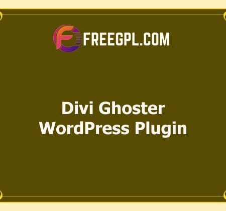 Divi Ghoster v5.0.25 [Elegant Themes] Free Download