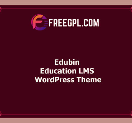 Edubin v6.9.23 – Education LMS WordPress Theme Free Download