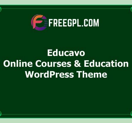 Educavo v2.7.2 – Online Courses & Education WordPress Theme Free Download