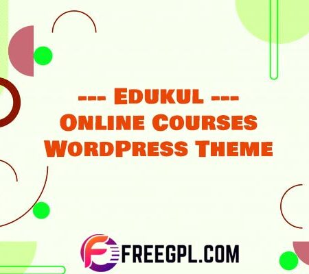 Edukul 1.0 – Online Courses WordPress Theme Free Download