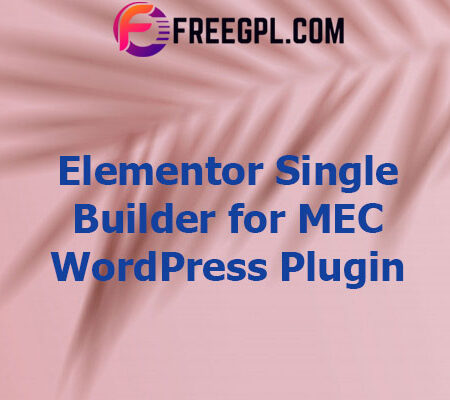 Elementor Single Builder Addon 1.4.0 Free Download