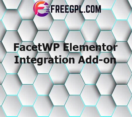 FacetWP Elementor Integration Add-on 1.6.0 Free Download