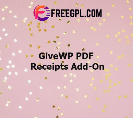 GiveWP PDF Receipts Add-On 2.3.10 Free Download