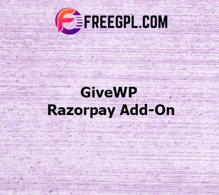 GiveWP Razorpay Add-On 1.4.4 Free Download