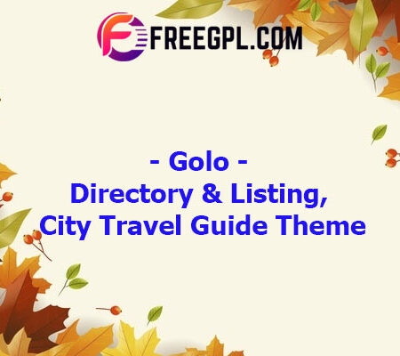 Golo v1.4.4 – Directory & Listing, City Travel Guide WordPress Theme Free Download