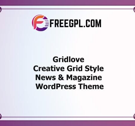 Gridlove v1.9.8 – News Portal & Magazine WordPress Theme Free Download