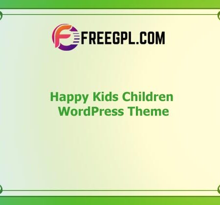 Happy Kids 3.5.2 – Children WordPress Theme Free Download