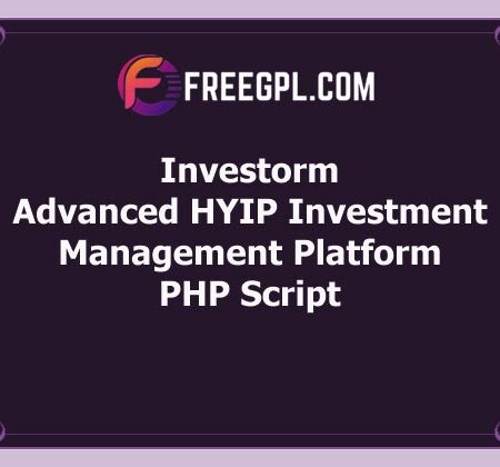 [v1.1] Investorm – Advanced HYIP Investment Management Platform Free Download