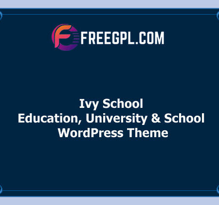 Ivy School v1.3.8 – Education, University & School WordPress Theme Free Download