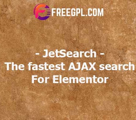 JetSearch v2.1.11 – The fastest AJAX search for Elementor Free Download