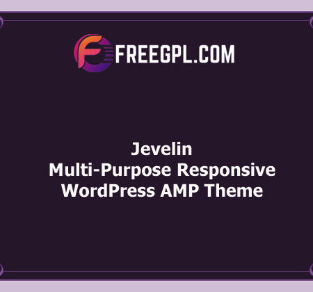 Jevelin v4.9.3 | Multi-Purpose Responsive WordPress AMP Theme Free Download