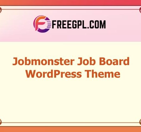 Jobmonster v4.6.7.3 – Job Board WordPress Theme Free Download