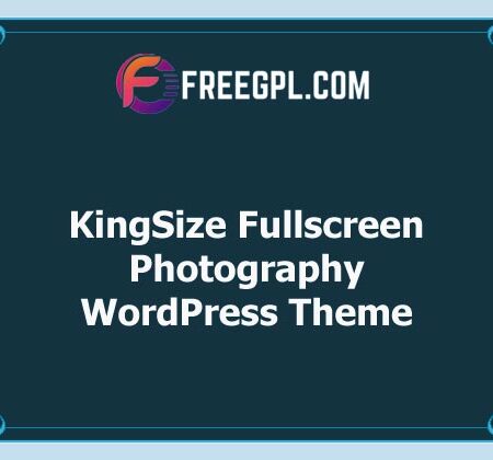 KingSize Fullscreen Photography Theme v6.1 Free Download