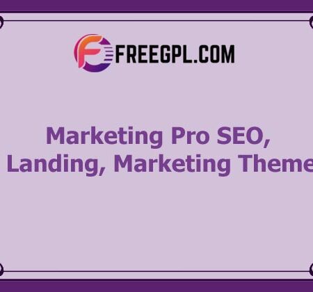 Marketing Pro 2.7 – SEO & Agency WordPress Theme Free Download