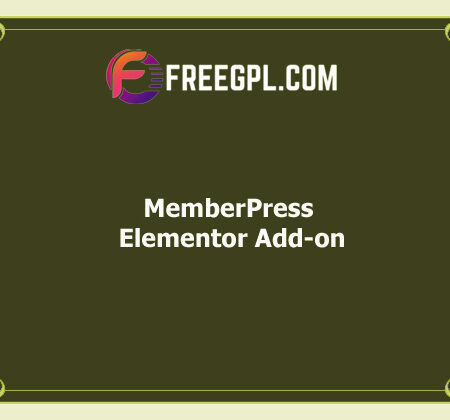 MemberPress Elementor Add-on 1.0.0 Free Download