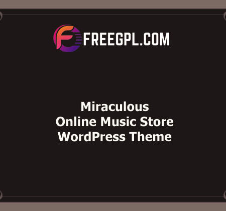 Miraculous – Online Music Store WordPress Theme v1.1.0 Free Download