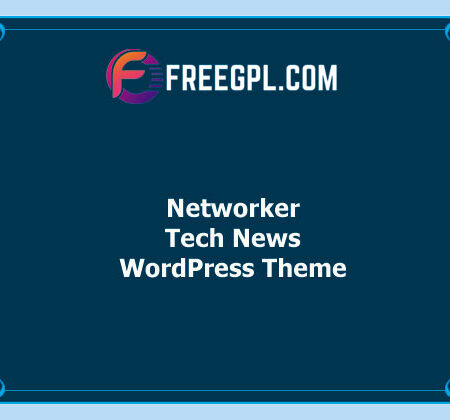 Networker v1.0.7 – Tech News WordPress Theme with Dark Mode Free Download