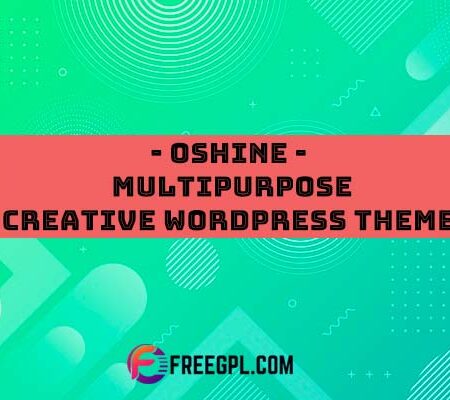 Oshine v6.9.8 – Multipurpose Creative WordPress Theme Free Download