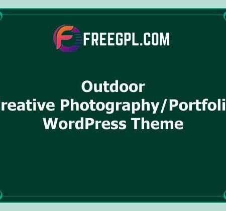 Outdoor v3.9.3 – Creative Photography / Portfolio WordPress Theme Free Download