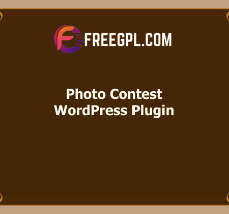 Photo Contest WordPress Plugin v7.2 Free Download