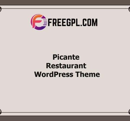 Picante v2.2 | Restaurant WordPress Theme Free Download