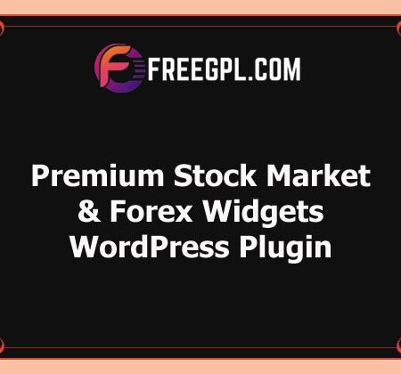 Premium Stock Market & Forex Widgets v3.0.2 | WordPress Plugin Free Download