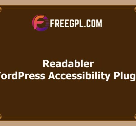 Readabler – WordPress Accessibility Plugin v1.1.2 Free Download