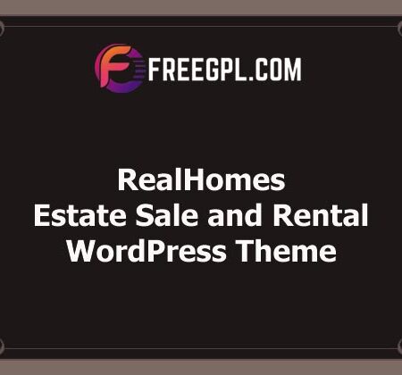 RealHomes v3.12.2 – Estate Sale and Rental WordPress Theme Free Download