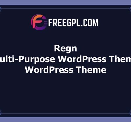 Regn | Multi-Purpose WordPress Theme v1.2 Free Download