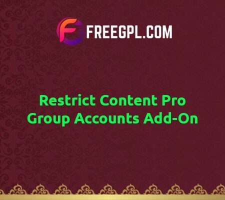 Restrict Content Pro Group Accounts Add-On 2.1.3 Free Download